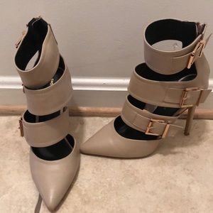 Closed Toed Buckled Shoes